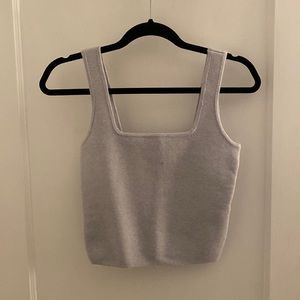 A&F Square Neck Sweater Tank